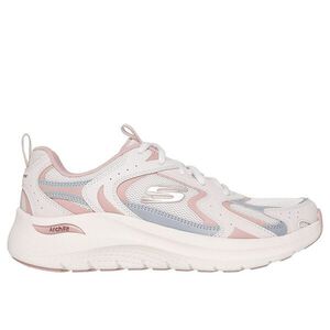 Kixpress-Skechers Arch Fit 2.0 女 運動休閒鞋 舒適 粉紅 銀 [150332PNK]