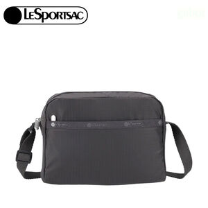 LeSportsac DANIELLA CROSSBODY 拉鍊斜背包 側背包 送禮-夜幕灰