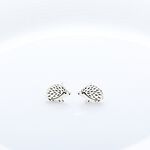 【Angel & Me】Cute Hedgehog s925 sterling silver earrings Birthday gift, , large