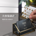 【上手家居】透光玻璃名片座-單層款(名片夾/名片盒/名片架/名片收納/名片收納盒/名片展示架), , large