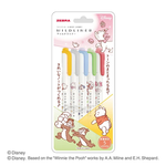 【ZEBRA 斑馬牌】迪士尼 限定款  MILDLINER 雙頭柔性螢光筆 5色套組 A/B款 組(WKT7-DS3-5C)  -  WKT7-DS3-5C-B維尼款, , large