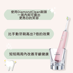 Philips 飛利浦 鑽石靚白音波震動電動牙刷HX9362 贈西歐科技USB便攜式女士美體刀, , large