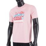 Skechers 男女 短袖 上衣 T恤 圓領 趣味LOGO 夏日 舒適 穿搭 粉紅 [L221U041-00BV], , large