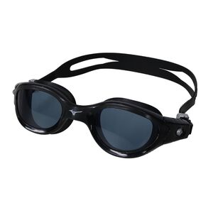 MIZUNO SWIM 成人泳鏡 蛙鏡 泳鏡 大鏡面 深色透明 N3TEB80900 24FWO 【樂買網】