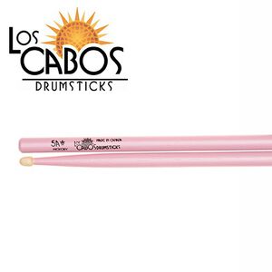 Los Cabos LCDH-5APINK 白胡桃木粉紅鼓棒【敦煌樂器】