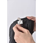 (M) 排扣黑色長裙二手衣, , large