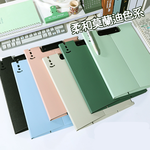 【龍品文創】莫蘭迪A4可立式丹麥夾-1入-粉紅色, , large