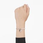 SWAROVSKI 施華洛世奇 Swan 黑白天鵝 愛與美水晶珍珠手鍊(5705720), , large