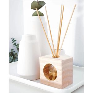 CRISTLINAS WOODEN CUBE AIR REFRESHENER - VANILLA