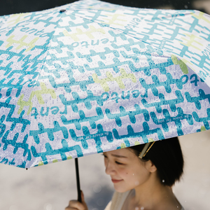 【rento】Carbon Fiber Lightweight UV Protection Umbrella with Black Coating – Graffiti