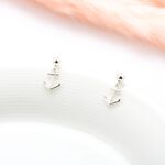 【Angel & Me】穩定 船錨 Anchor s925 純銀 耳環 (可改夾式) 生日 情人節 禮物, , large