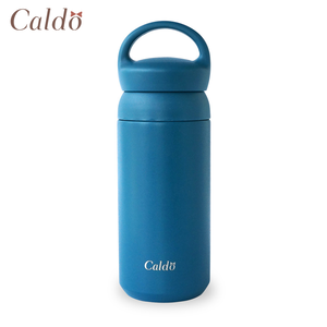 [ Caldo卡朵 ] 無印質樸隨身不鏽鋼保溫瓶 350ml  -  莫藍迪