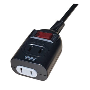 1-plug 2-plug extension cord/2P15A9feet
