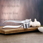 【上手家居】不鏽鋼壓蒜器-不鏽鋼原色(剝蒜器/切蒜器/搗蒜器/蒜泥器/擠蒜器/壓蒜頭/核桃器), , large