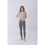 (S) nike運動緊身灰色長褲二手衣, , large