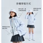 [DZRZVD杜戛地]【零碼出清】【97002女款兩件式外套】上下雙開式主拉鍊 衝鋒衣 印花款, , large