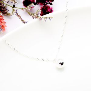 【Angel & Me】小王子 星球 圓球 Ball s925 純銀 項鍊 禮物