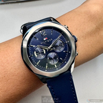 [星晴錶業]TommyHilfiger手錶,46mm,TH00064寶藍色錶面銀藍雙色錶殼寶藍真皮皮革錶帶款, , large