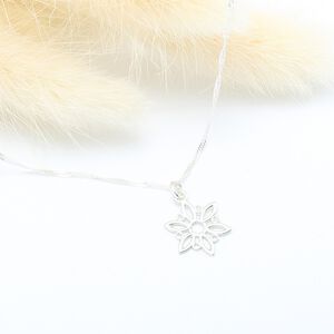 【Angel & Me】耶誕 雪花 鏤空 s925 純銀 項鍊 生日 情人節 禮物