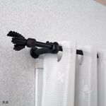 【Colors】 伸縮小窗簾桿 含羞草 97-183cm 管徑 9.8 / 7.8mm 伸縮桿 歐式 復古風格 小窗桿 門簾桿 穿桿, , large
