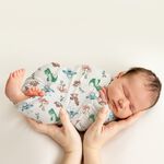 Bonne Nuit 迪士尼多功能包巾(三入裝)-公主系列, , large