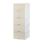 5 Layers Drawer Cabinet, 卡其色, large