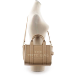 MARC JACOBS THE LEATHER TOTE 粒面皮革小款托特包/駝色, , large