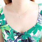 【Angel & Me】月牙(小) 月亮 月光 s925 純銀 項鍊 情人節 禮物, , large