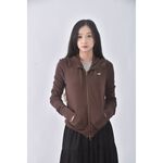 (S) hollister質感棕色外套二手衣, , large