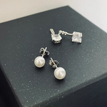 【Star Point】Two Ways to Wear Pearl Earrings, , large