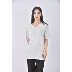 (S) uniqlo棉質灰色短袖上衣二手衣,  (S) uniqlo棉質灰色短袖上衣二手衣