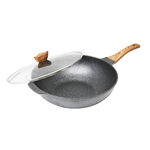 清水輕石嚴選不沾炒鍋35CM, , large