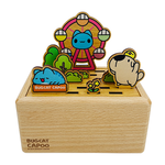 Wooden treasure box, , large