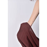 (F) zara皺摺紅色洋裝二手衣, , large