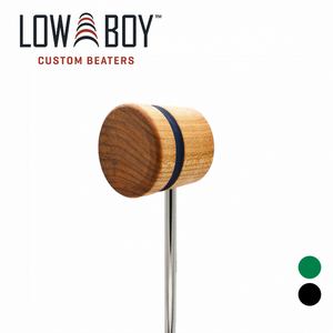 LOW BOY Lightweight 原木 綠線 手工 大鼓鼓槌【敦煌樂器】