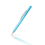 (2-Pack)[DP03 Tech Blue]eFashionClip Disc Fine Capacitive Stylus Pen, 藍, large