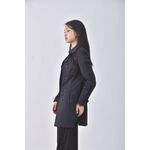 (S) motivi質感棉質風衣藍色外套二手衣, , large