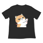 JZ TEE Cat-NO KISS Graphic Tee, , large
