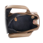 BURBERRY THE BABY BANNER HOUSE格紋皮革包/駝色, , large