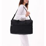 Lesportsac Deluxe Large Weekender 豪華大型旅行包-經典黑, , large