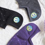 [Kaimei Cotton Industry] 12 pairs set, random and excellent, MIT made in Taiwan, pure cotton anti-slip right-angle socks, diamond-shaped dots, Kaimei Cotton Industry, , large
