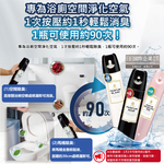 [日日好物]日本小林製藥-PARFUM消臭元浴室廁所馬桶除臭芳香噴霧280ml/罐-百花香(白)(如廁淨味空氣清新劑,衛浴脫臭去味擴香,清除異味浴廁芳香劑,自動噴香機), , large