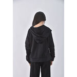 (M) adidas運動棉質蕾絲黑色外套二手衣, , large