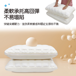 INDIAN 雲眠波蘿面包針織澎澎枕, , large