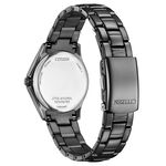 CITIZEN 星辰 光動能水晶奢華女錶-藍x黑 FE1255-84L, , large