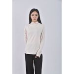 (M) t ixsea高領白色長袖上衣二手衣, , large