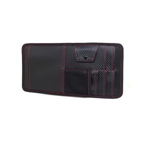 Car sun visor organizer
