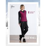 TECTOP探拓戶外【80250女款】溫控智慧羽絨背心【紫紅色】寒流必備, , large