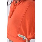 (S) hollister質感修身短版棉質連帽橘色短袖上衣二手衣, , large