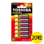【TOSHIBA東芝】3號AA鹼性電池20入 吊卡裝(1.5V LR6), , large